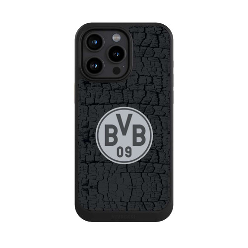 Apple iPhone 15 Pro Max NIVOcore BVB Trikot Kohle und Stahl