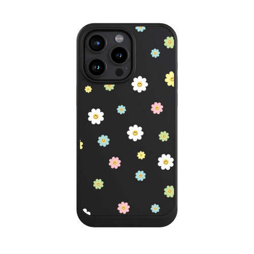 Apple iPhone 15 Pro Max NIVOcore Flower Power klein transparent