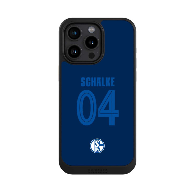 iPhone 15 Pro Max NIVOcore Schalke 04 Dunkelblau
