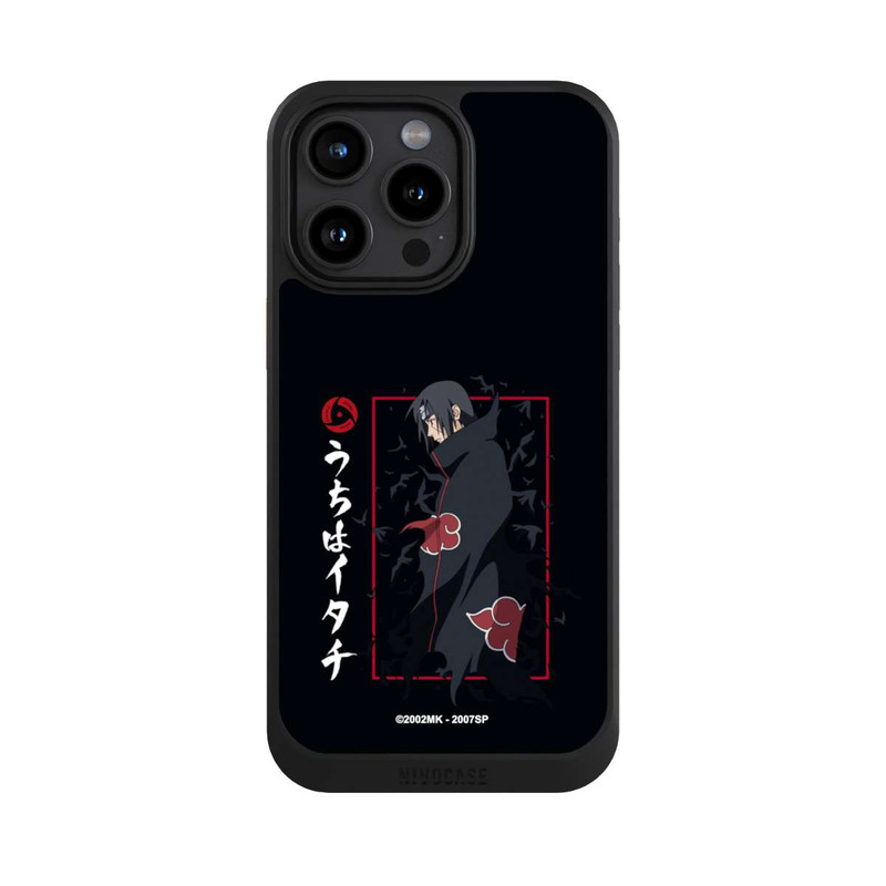 iPhone 15 Pro Max NIVOcore Itachi Krähen Schwarz