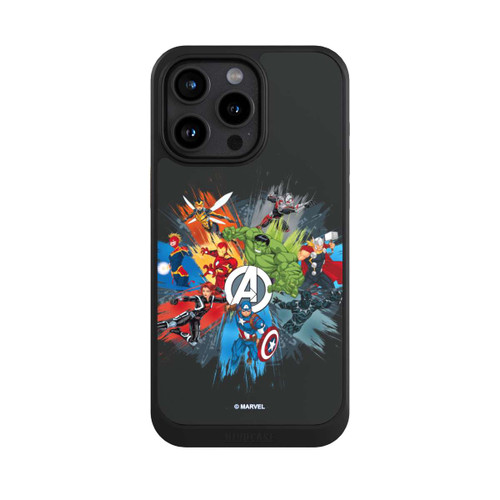 Apple iPhone 15 Pro Max NIVOcore Marvel's Avengers Black