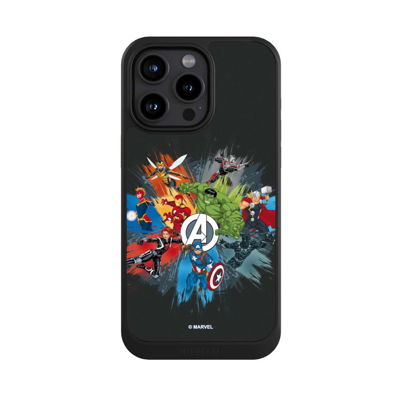 iPhone 15 Pro Max NIVOcore Marvel's Avengers Black