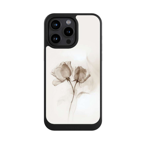 Apple iPhone 15 Pro Max NIVOcore Braune Rose Blume Nebel