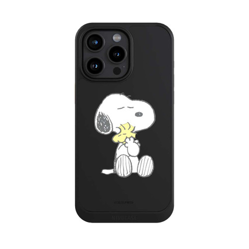 Apple iPhone 15 Pro Max NIVOcore Transparent Snoopy And Woodstock Cuddling 