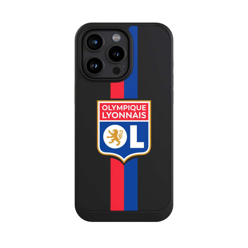 iPhone 15 Pro Max NIVOcore Olympique Lyonnais Logo Transparent