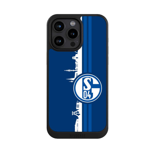 Apple iPhone 15 Pro Max NIVOcore Schalke 04 Skyline Blau