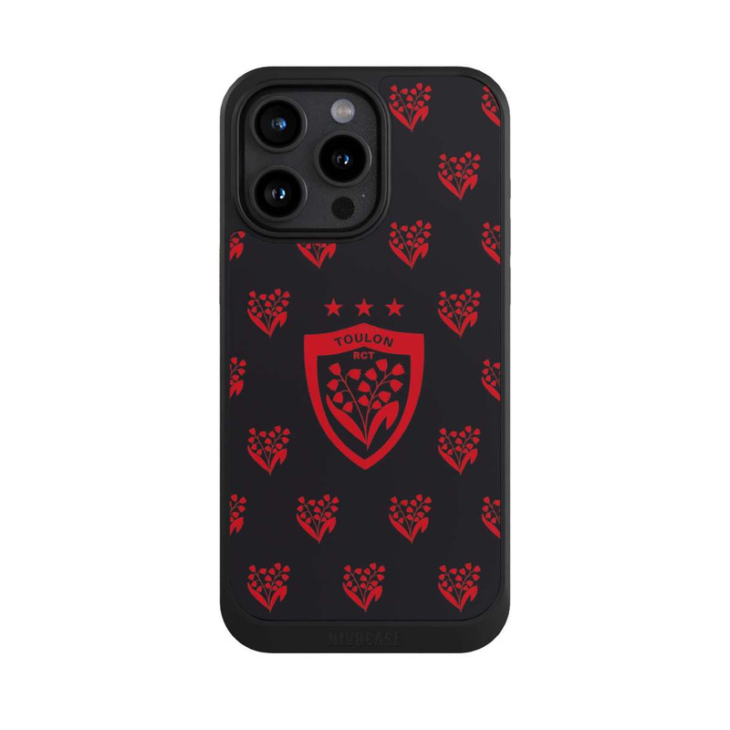 iPhone 15 Pro Max NIVOcore RCT Motif Muguet Rouge
