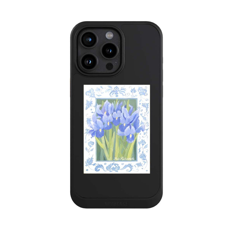 iPhone 15 Pro Max NIVOcore Blue Iris, by Jennifer Abbott