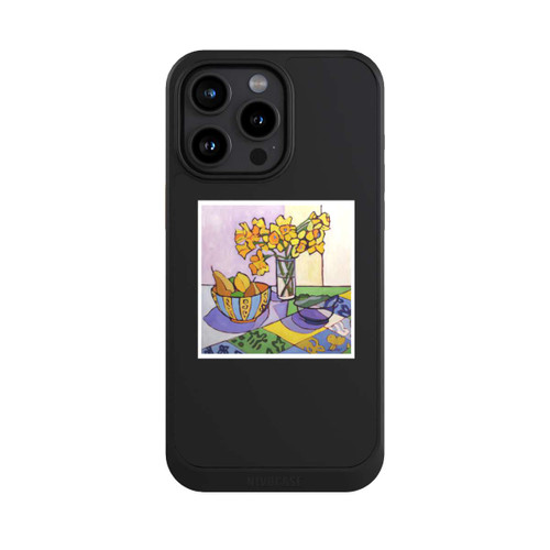 Apple iPhone 15 Pro Max NIVOcore Daffodil Patchwork, 2023, by Catherine J Martzloff