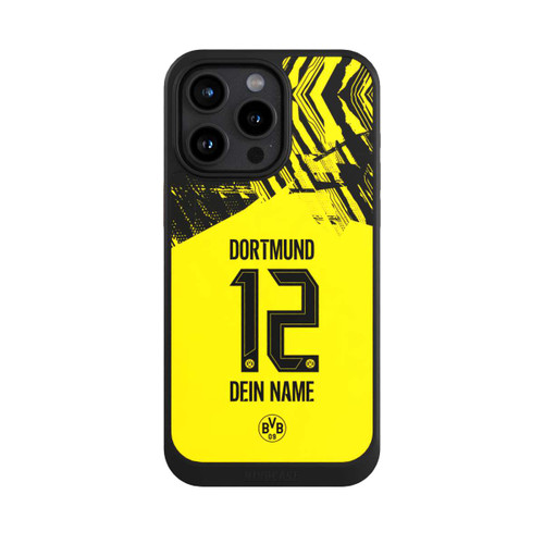 Apple iPhone 15 Pro Max NIVOcore BVB Trikot Personalisierbar 25-26