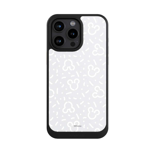 Apple iPhone 15 Pro Max NIVOcore Disney Mickey Icon Pattern Grey