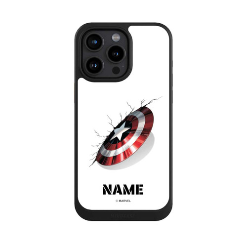 Apple iPhone 15 Pro Max NIVOcore Captain America Shield Personalisierbar