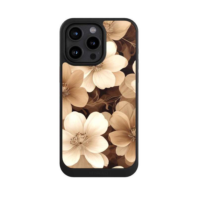 iPhone 15 Pro Max NIVOcore Naturfarbene Negativblumen mit KI