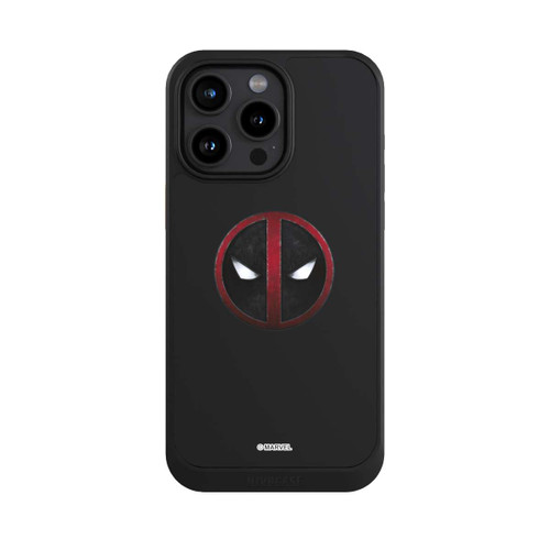 Apple iPhone 15 Pro Max NIVOcore Deadpool Logo Transparent