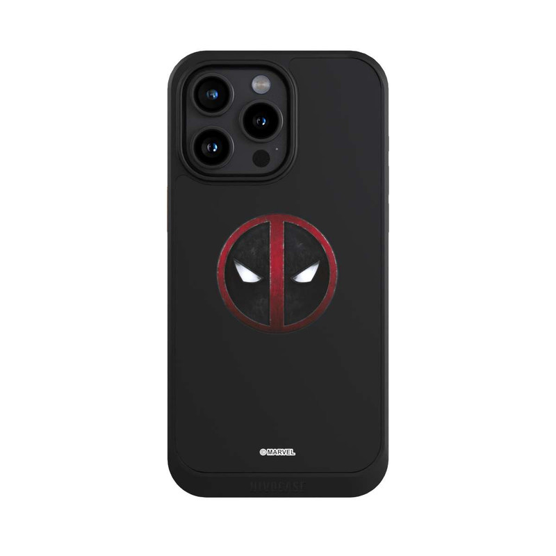 iPhone 15 Pro Max NIVOcore Deadpool Logo Transparent