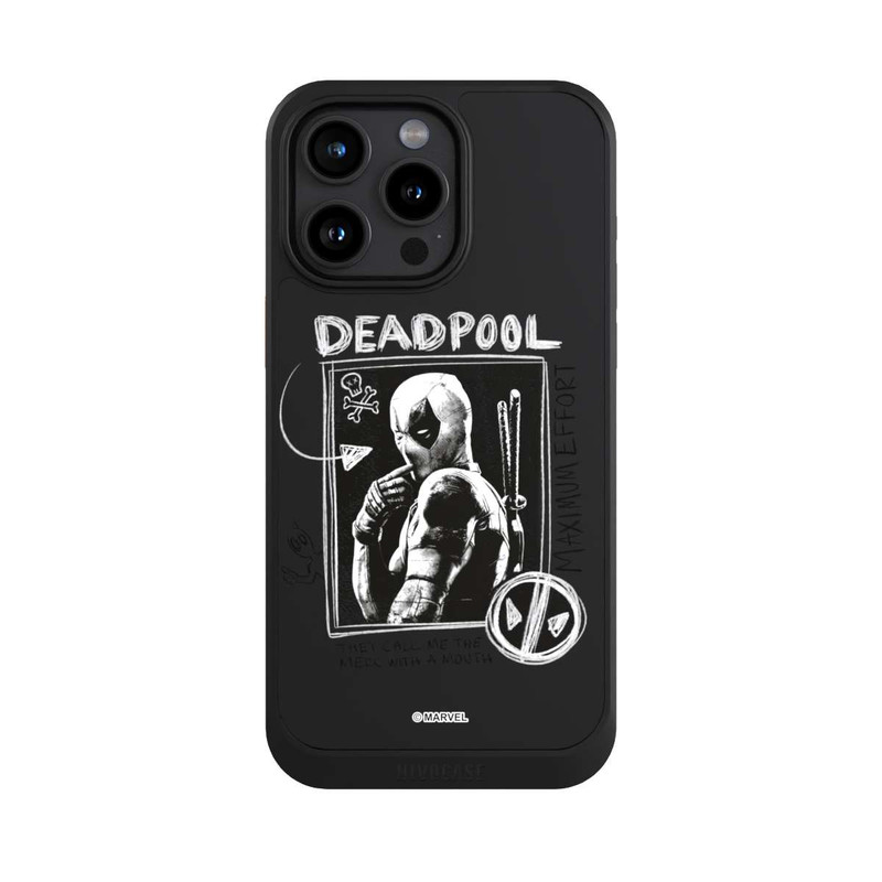 iPhone 15 Pro Max NIVOcore Deadpool Transparent