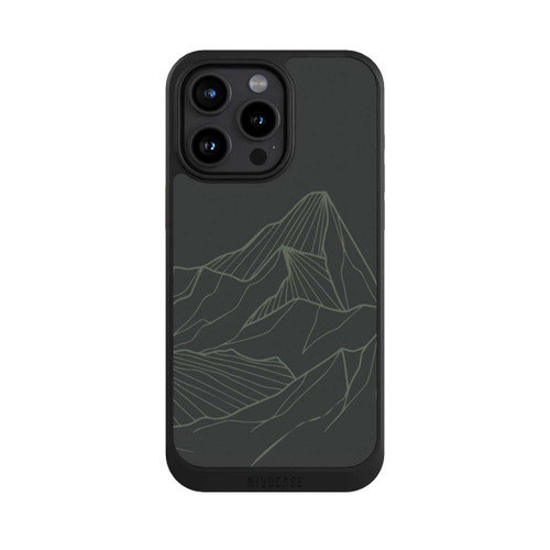Apple iPhone 15 Pro Max NIVOcore Abstraktes Bergpanorama