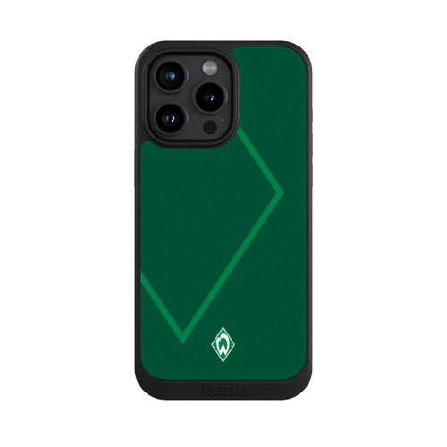 Apple iPhone 15 Pro Max NIVOcore Werder Grün Rautenelement