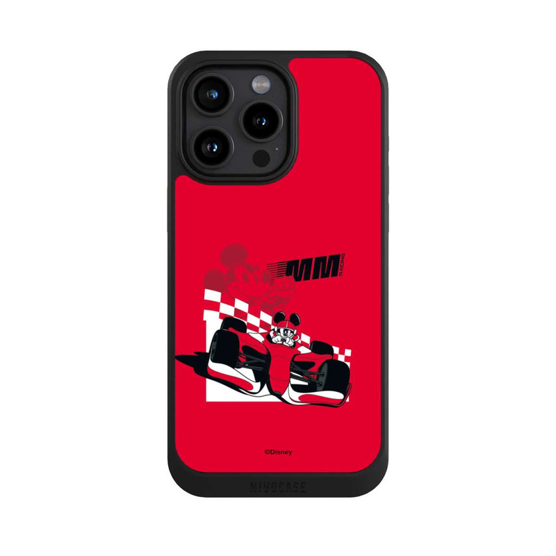 iPhone 15 Pro Max NIVOcore Micky Maus Rally Legend Rot