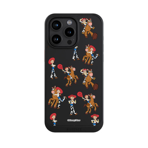 Apple iPhone 15 Pro Max NIVOcore Toy Story 5 Jessie Cowboy Pattern Transparent
