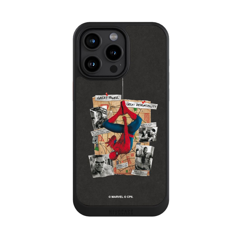 iPhone 15 Pro Max NIVOcore Spider-Man Investigation Board
