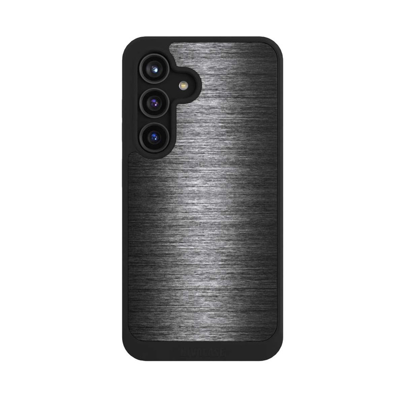 Galaxy S24 NIVOcore Metal Look - Anthrazit