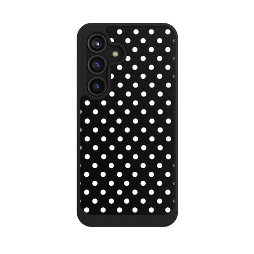 Samsung Galaxy S24 NIVOcore Confettis blancs sur fond noir