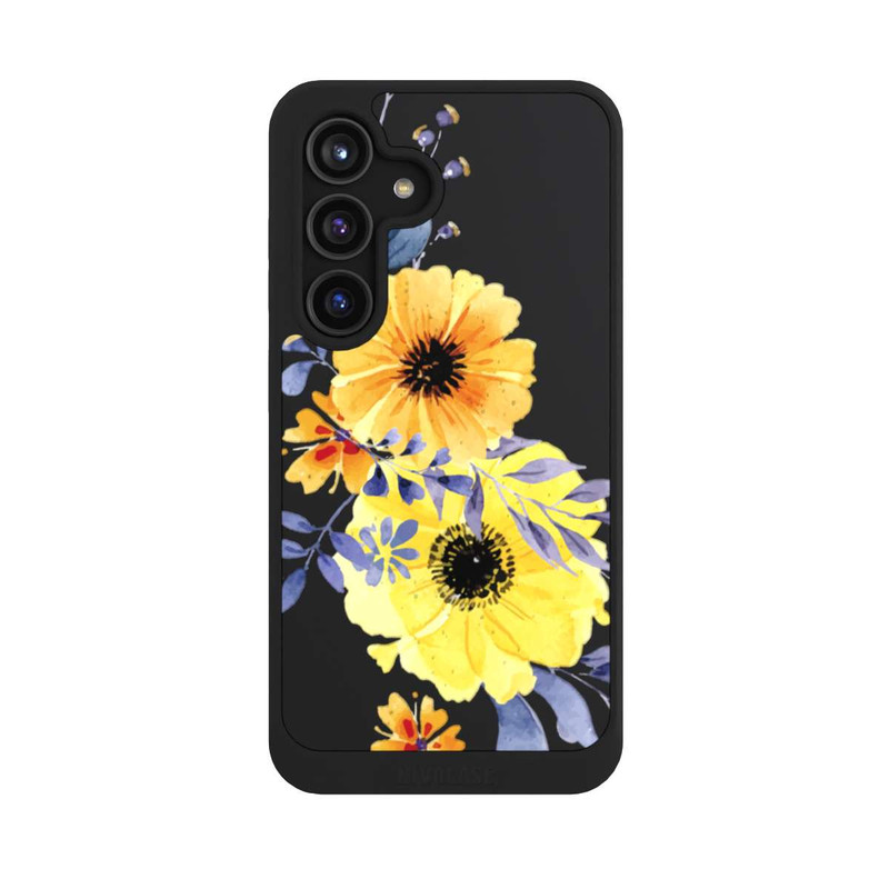 Galaxy S24 NIVOcore Gelbe schwedische Blumen