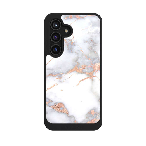 Samsung Galaxy S24 NIVOcore White and Golden Marble Look