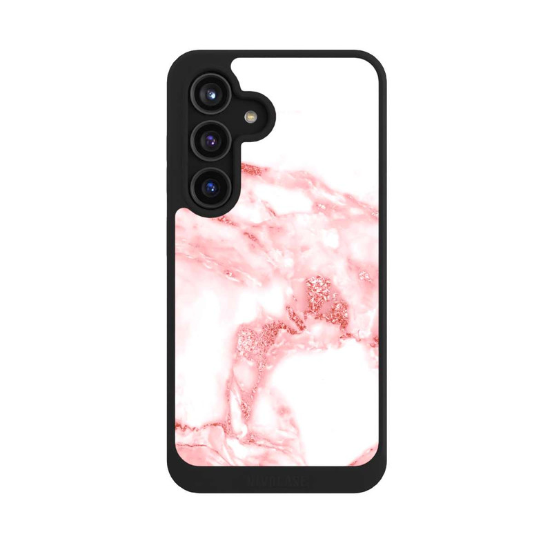 Galaxy S24 NIVOcore Marbre Rose et Blanc
