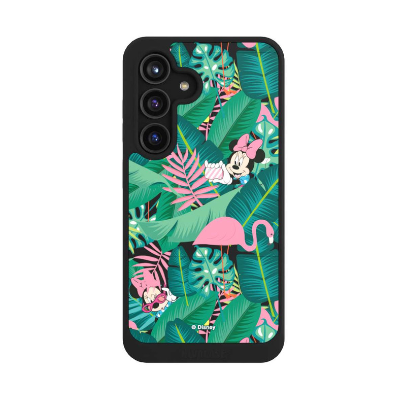 Galaxy S24 NIVOcore Minnie Summer Palmblätter ohne Hintergrund