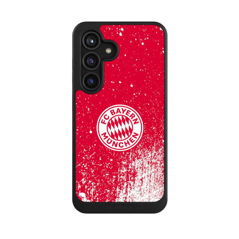 Galaxy S24 NIVOcore Splatter Rot - FCB
