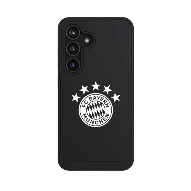 Galaxy S24 NIVOcore Logo FCB Uni avec Étoiles - sans Fond