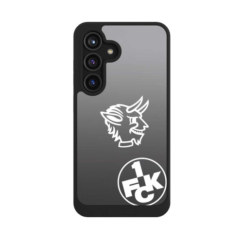 Samsung Galaxy S24 NIVOcore Teufelskopf FCK auf Schwarz
