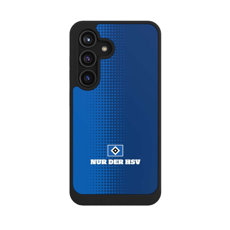 Galaxy S24 NIVOcore Nur der HSV - Trame de losange bleue