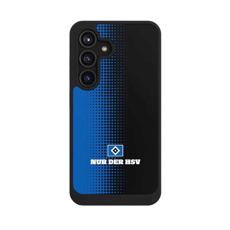 Galaxy S24 NIVOcore Nur der HSV - Rautenraster Schwarz