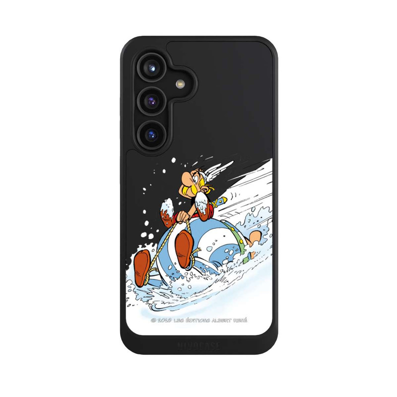 Galaxy S24 NIVOcore Asterix & Obelix Schlitten Transparent
