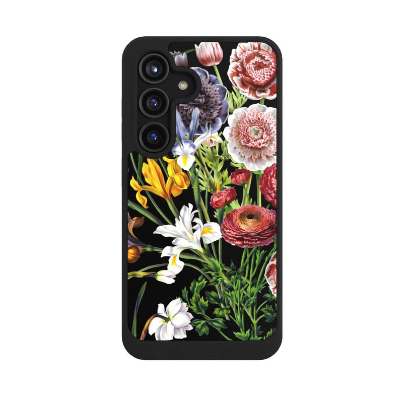 Galaxy S24 NIVOcore Altes Blumenmuster