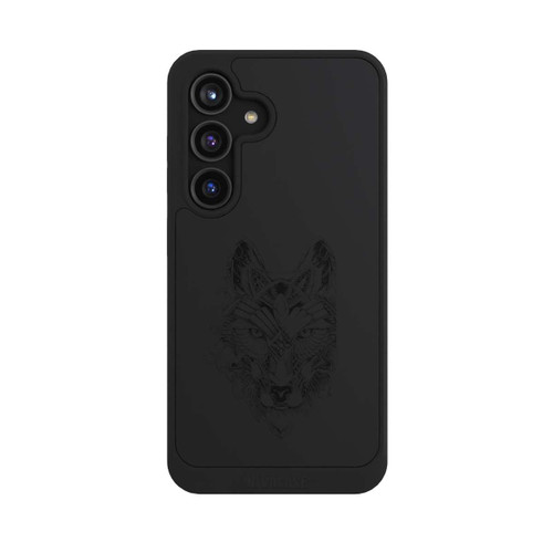 Samsung Galaxy S24 NIVOcore Wolf Mandala ohne Hintergrund