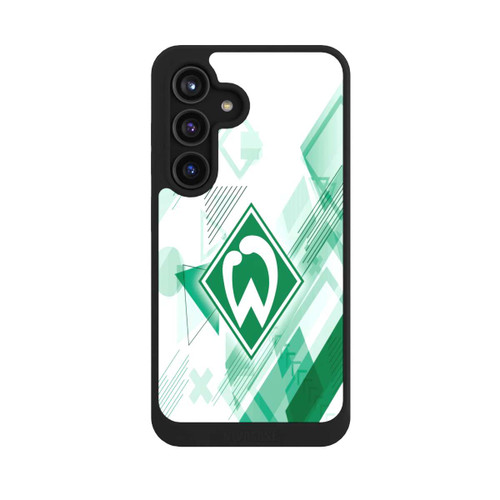 Samsung Galaxy S24 NIVOcore Weiße Grafikelemente - Werder Bremen