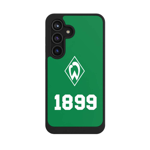 Samsung Galaxy S24 NIVOcore 1899 Grün-Weiß Lebenslang Grün - Werder Bremen