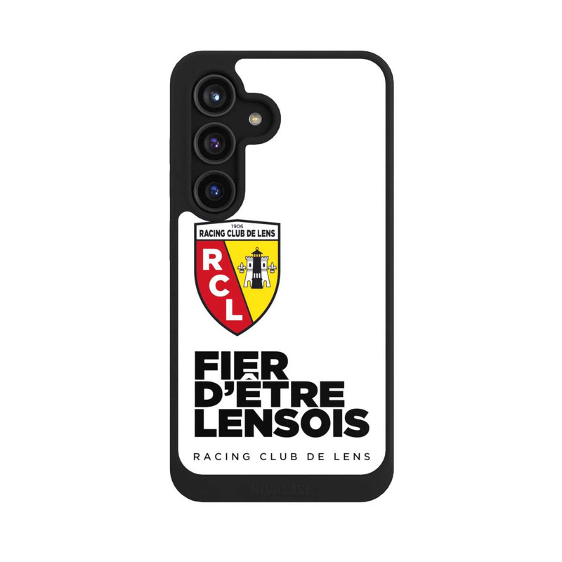 Galaxy S24 NIVOcore Fier D'être Lensois Zoom / Blanc