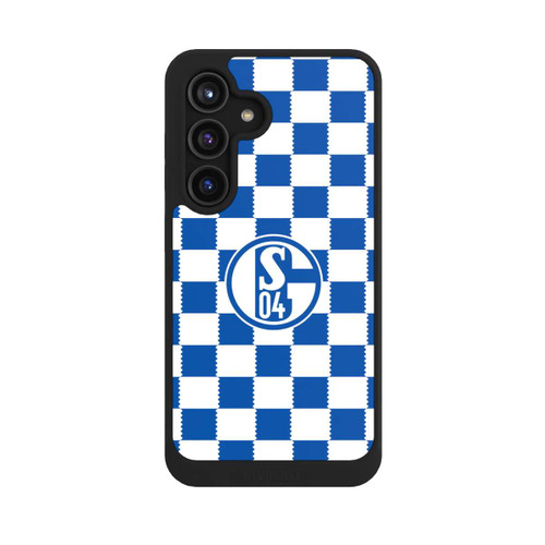 Samsung Galaxy S24 NIVOcore Muster Schalke 04