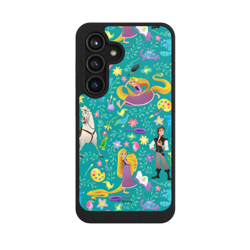 Galaxy S24 NIVOcore Raiponce Motif Bleu