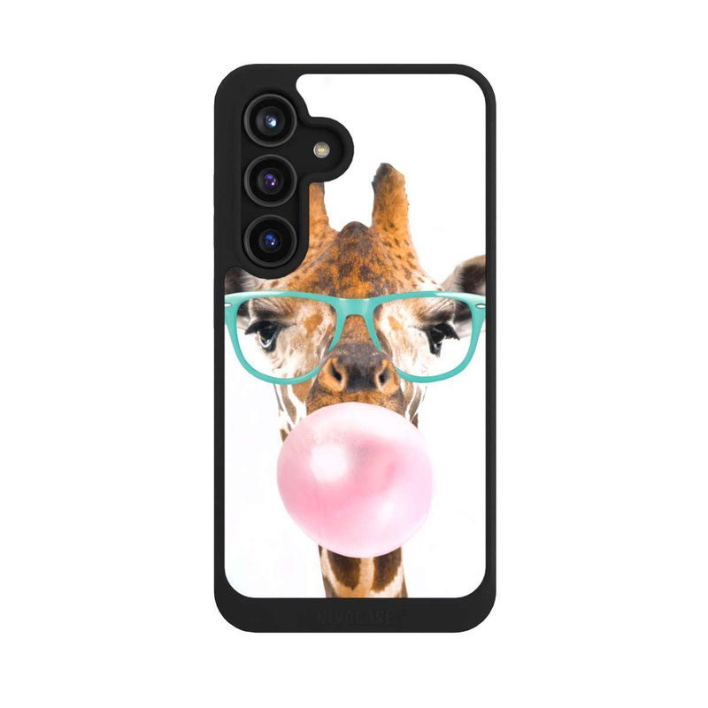 Galaxy S24 NIVOcore Giraffe mit Kaugummi