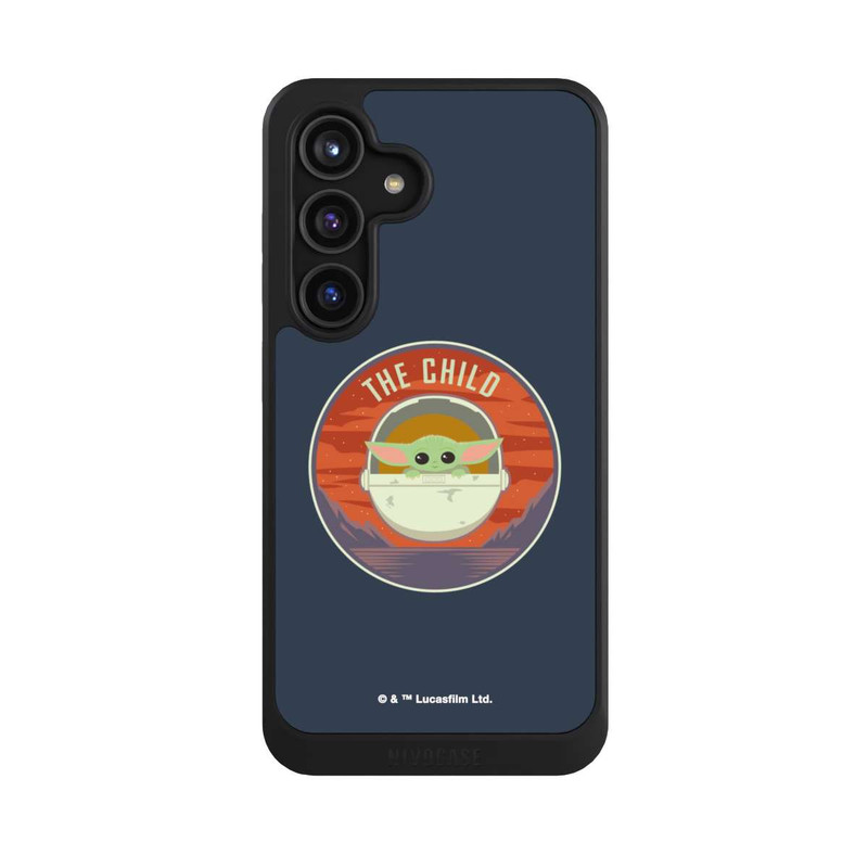 Galaxy S24 NIVOcore The Child Abzeichen Blau