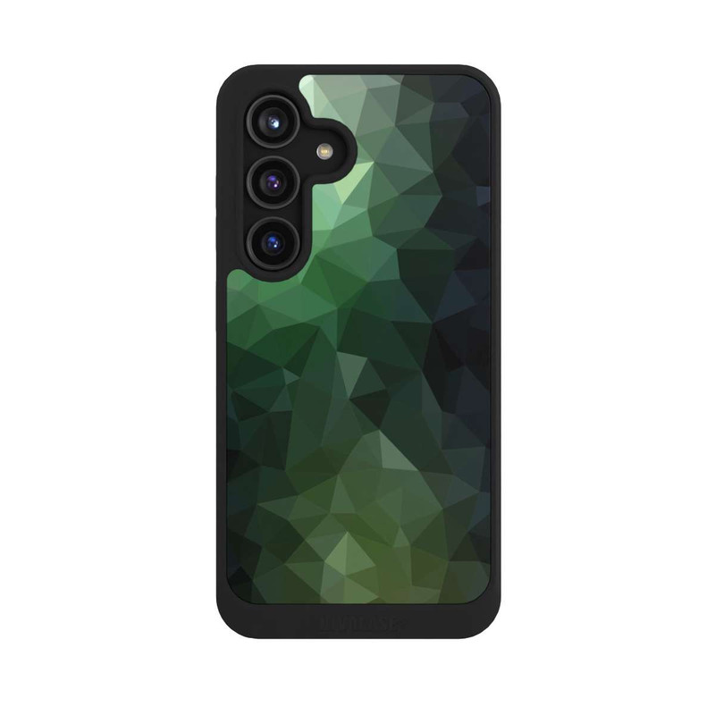 Galaxy S24 NIVOcore Polygonal Mosaic Green