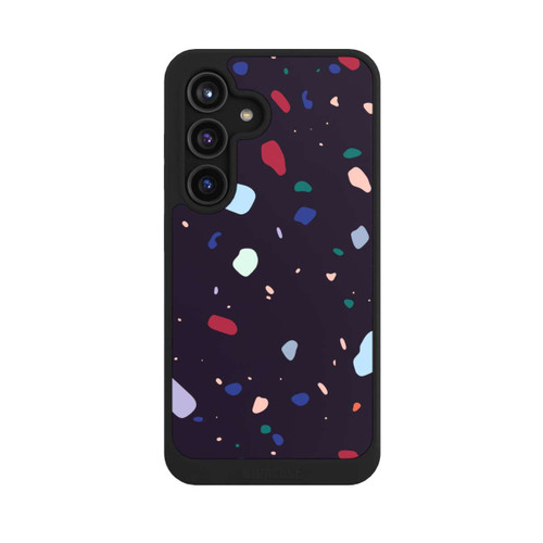 Samsung Galaxy S24 NIVOcore Modern Dark Rounded Terrazzo