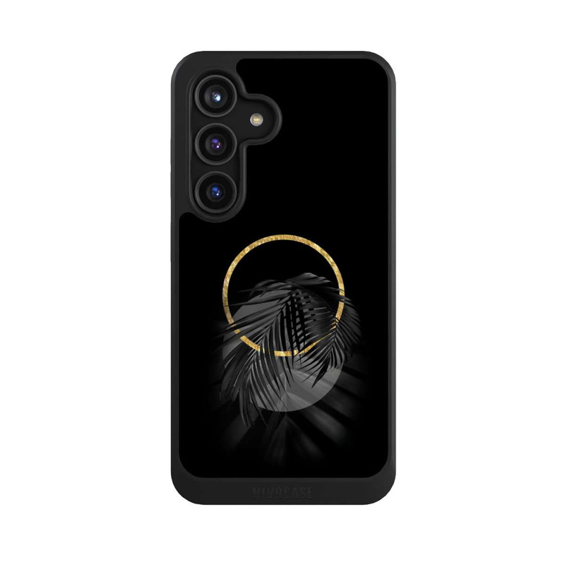 Galaxy S24 NIVOcore Feuille tropicale noire