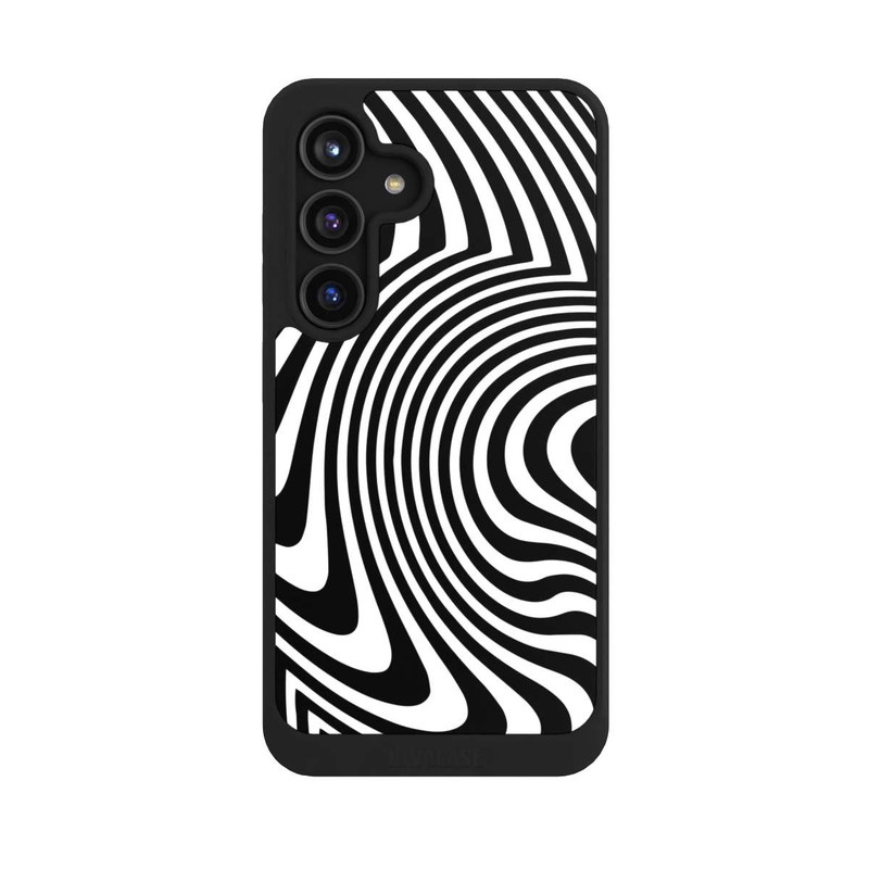 Galaxy S24 NIVOcore schwarz-weiße Wellen